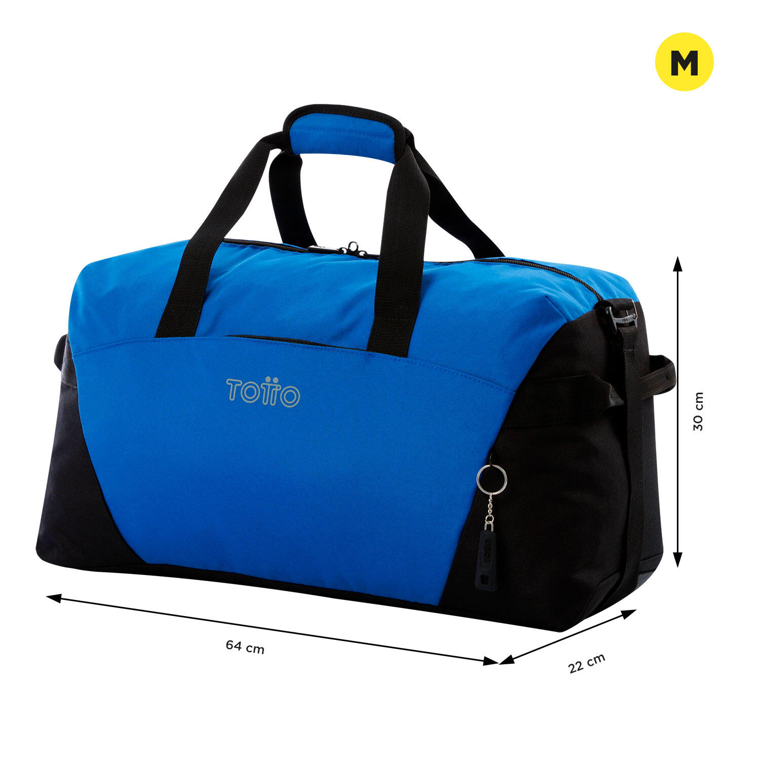 Totto Bolsa deporte Active Pro Snorkel Blue Poliéster 64 x 30 x 22 cm 2/4