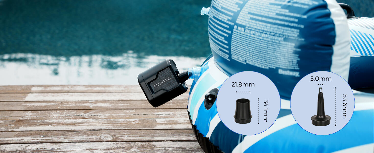 Air Pump EVO PUMP 3 - Pompe à air électrique portable et rechargeable - Noir 5/7