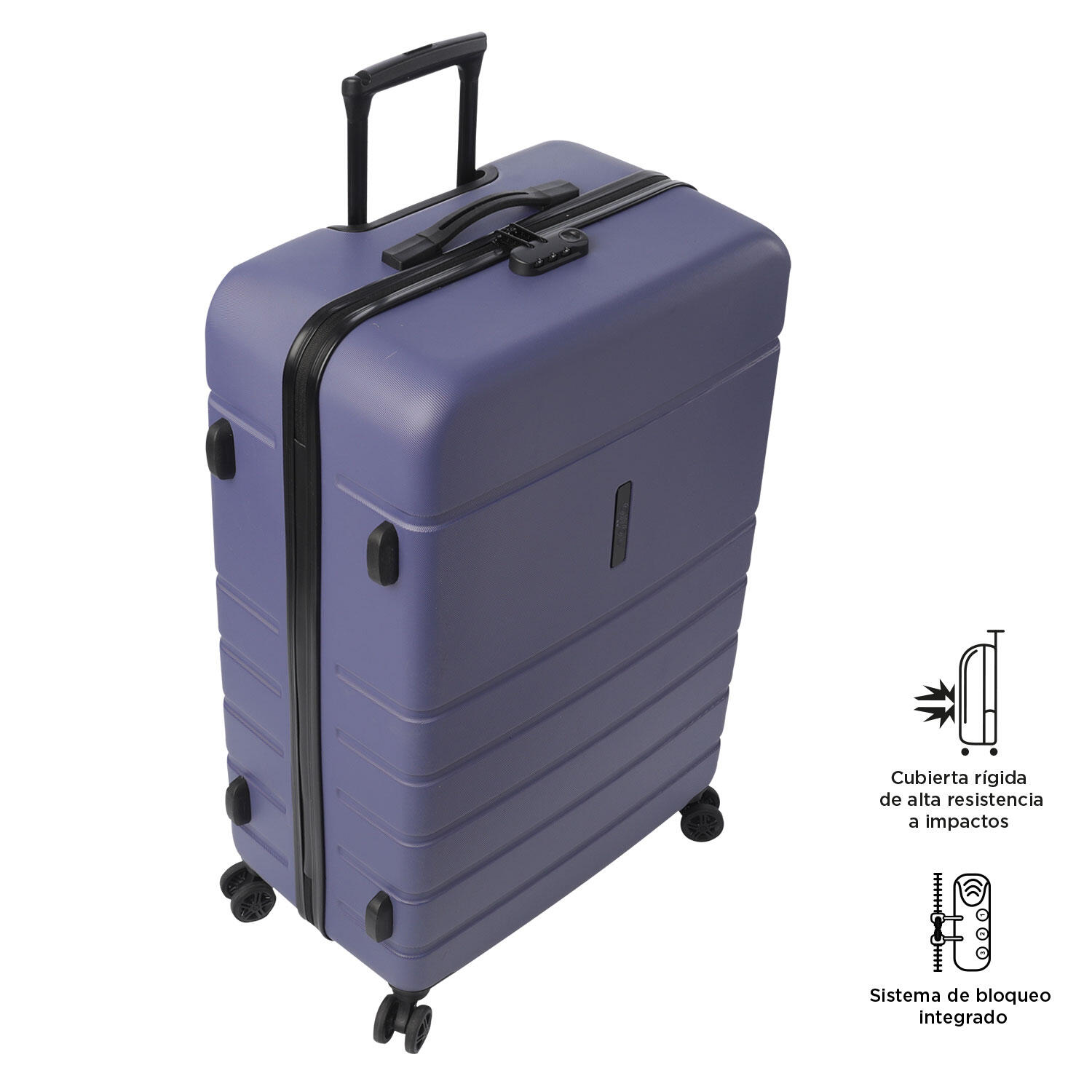Totto Maleta grande Prop L Skipper Blue Poliéster 52 x 78.8 x 30 cm 5/5