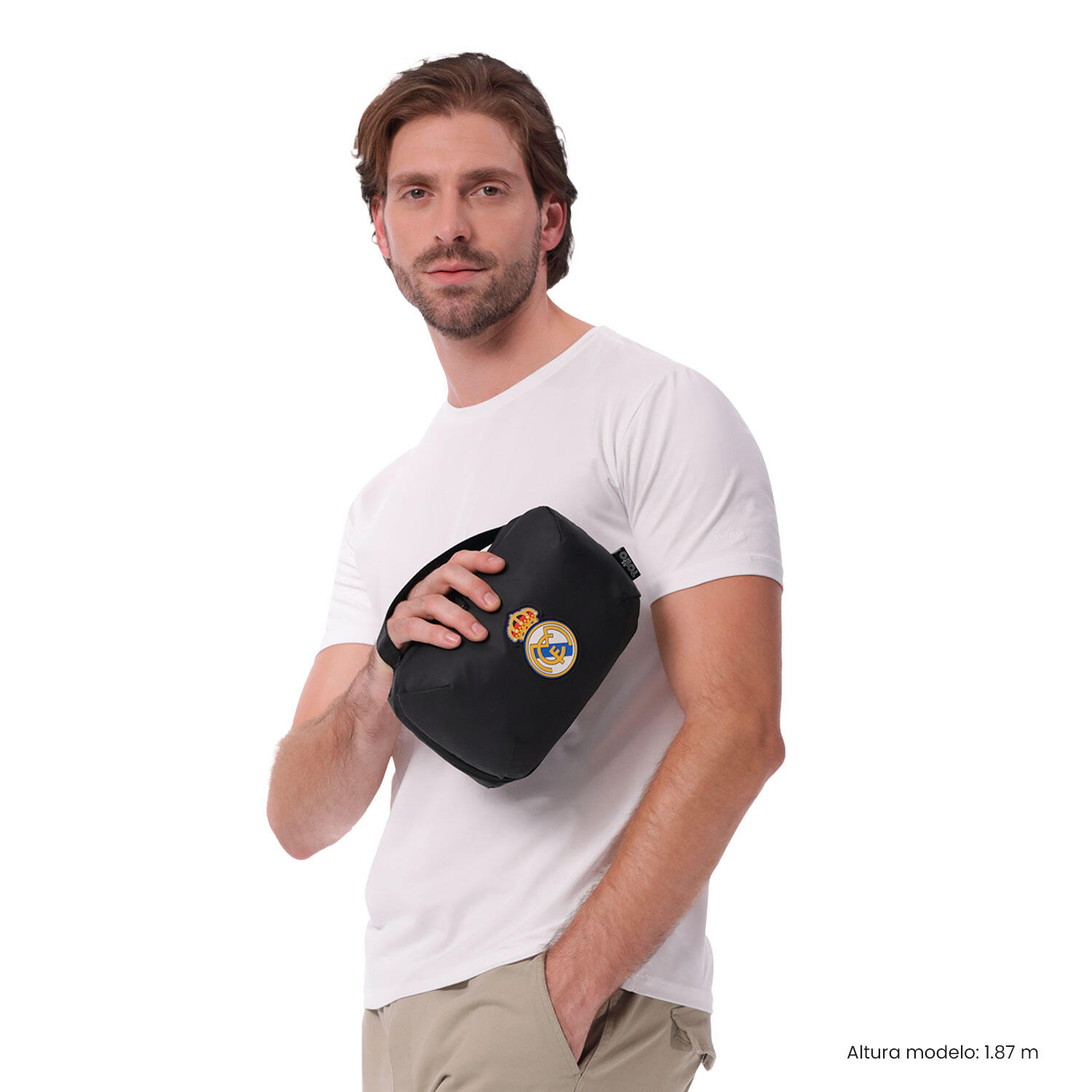 Totto Organizador equipaje Real Madrid Negro Poliéster 13 x  22 x 11cm 2/5
