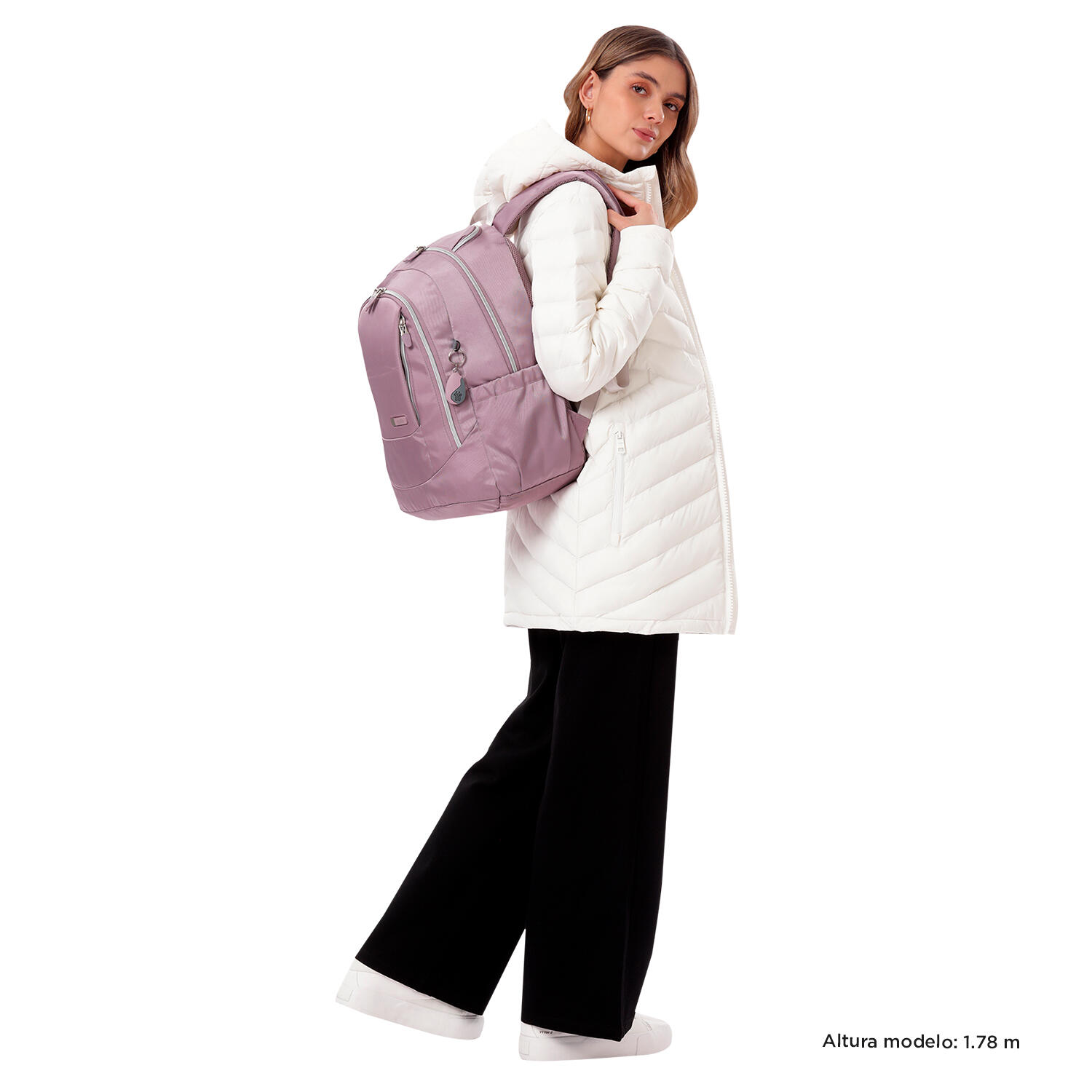 Totto Mochila urbana Goctal 2.0 Keepsake Lilac Poliéster 32.5 x 44 x 18 cm 2/5