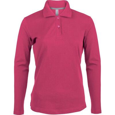 Polo donna maniche lunghe Kariban