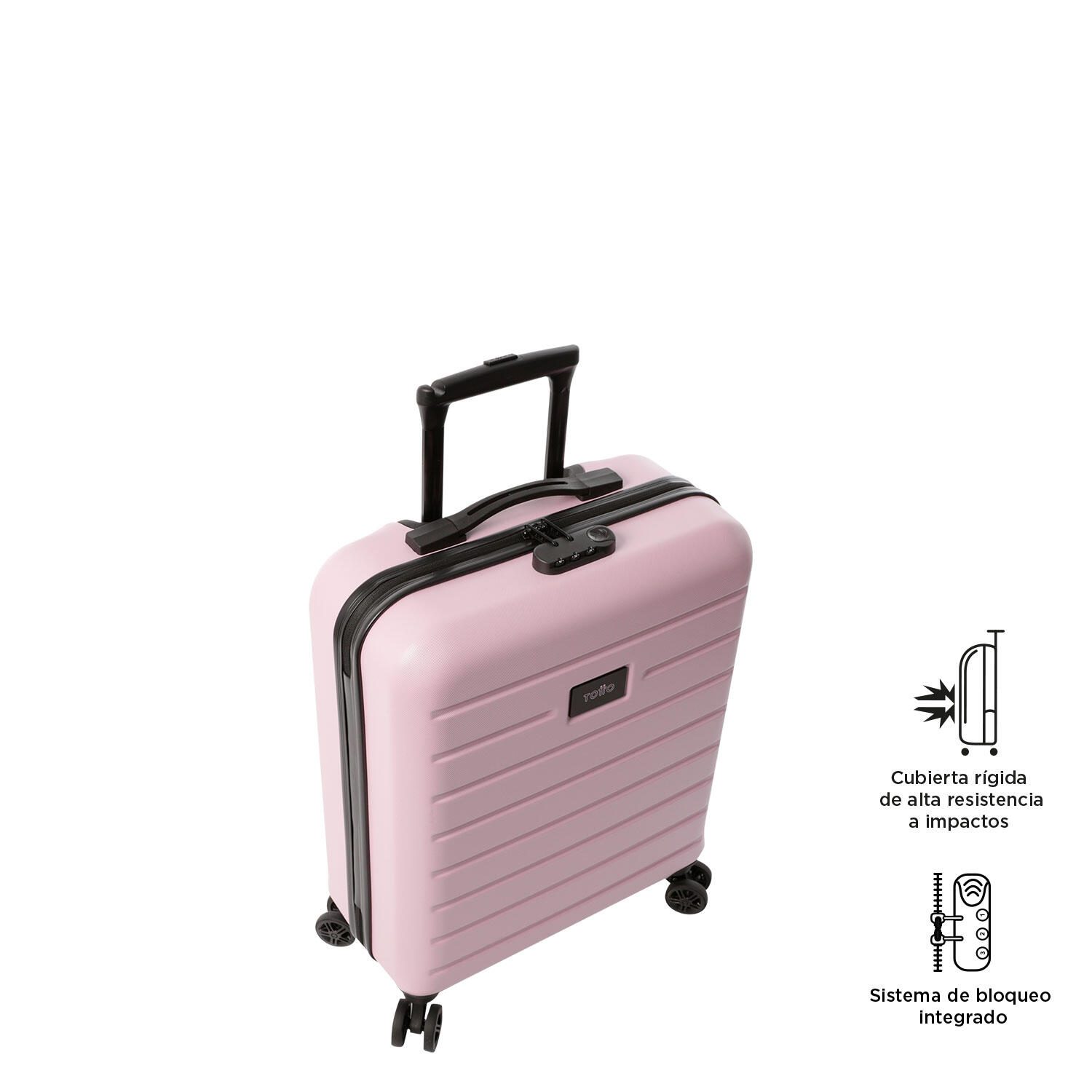Totto Maleta de cabina Harbor Keepsake Lilac Acrilonitrilo 42 x 55 x 20.5 cm 5/5