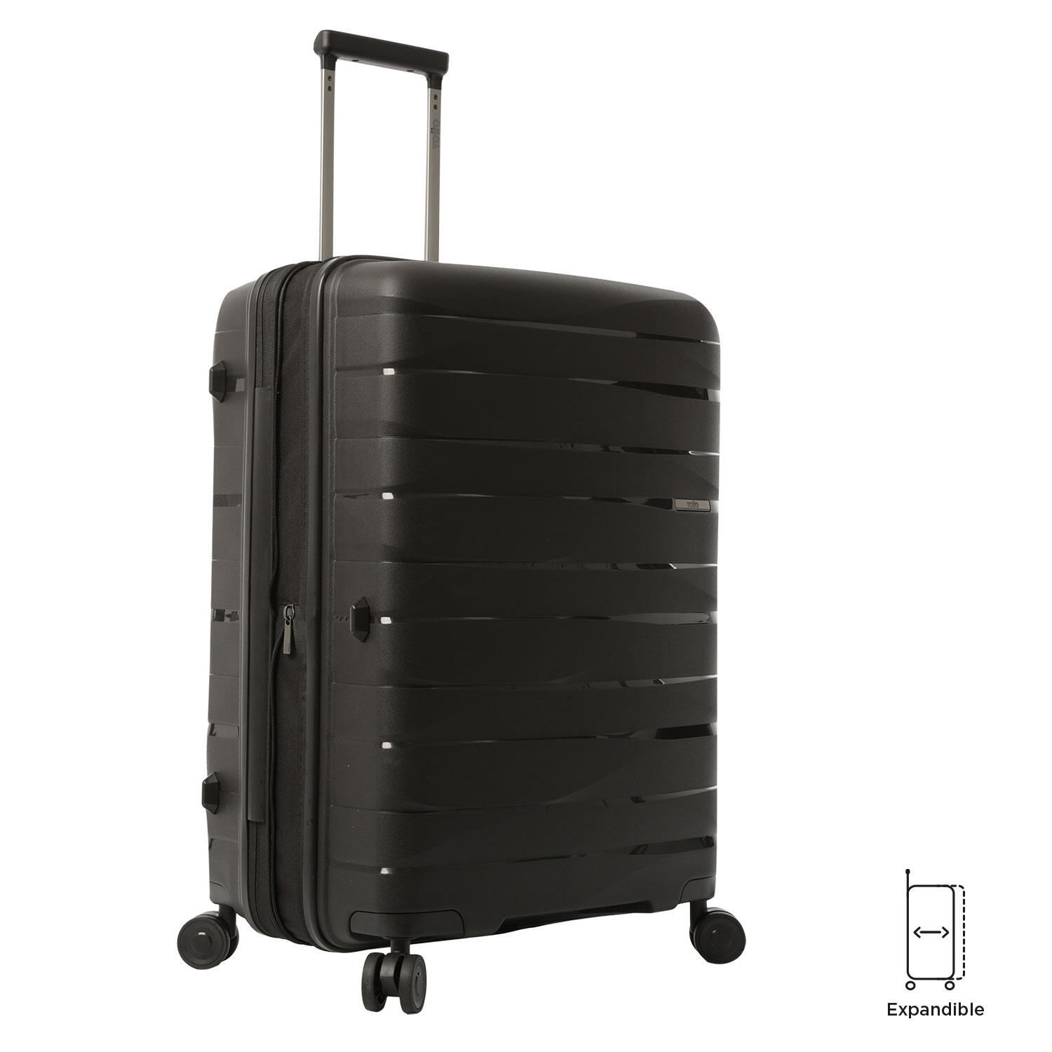 Totto Maleta mediana Glide Negro Polipropileno 45.7 x 66.5 x 28 cm 5/5