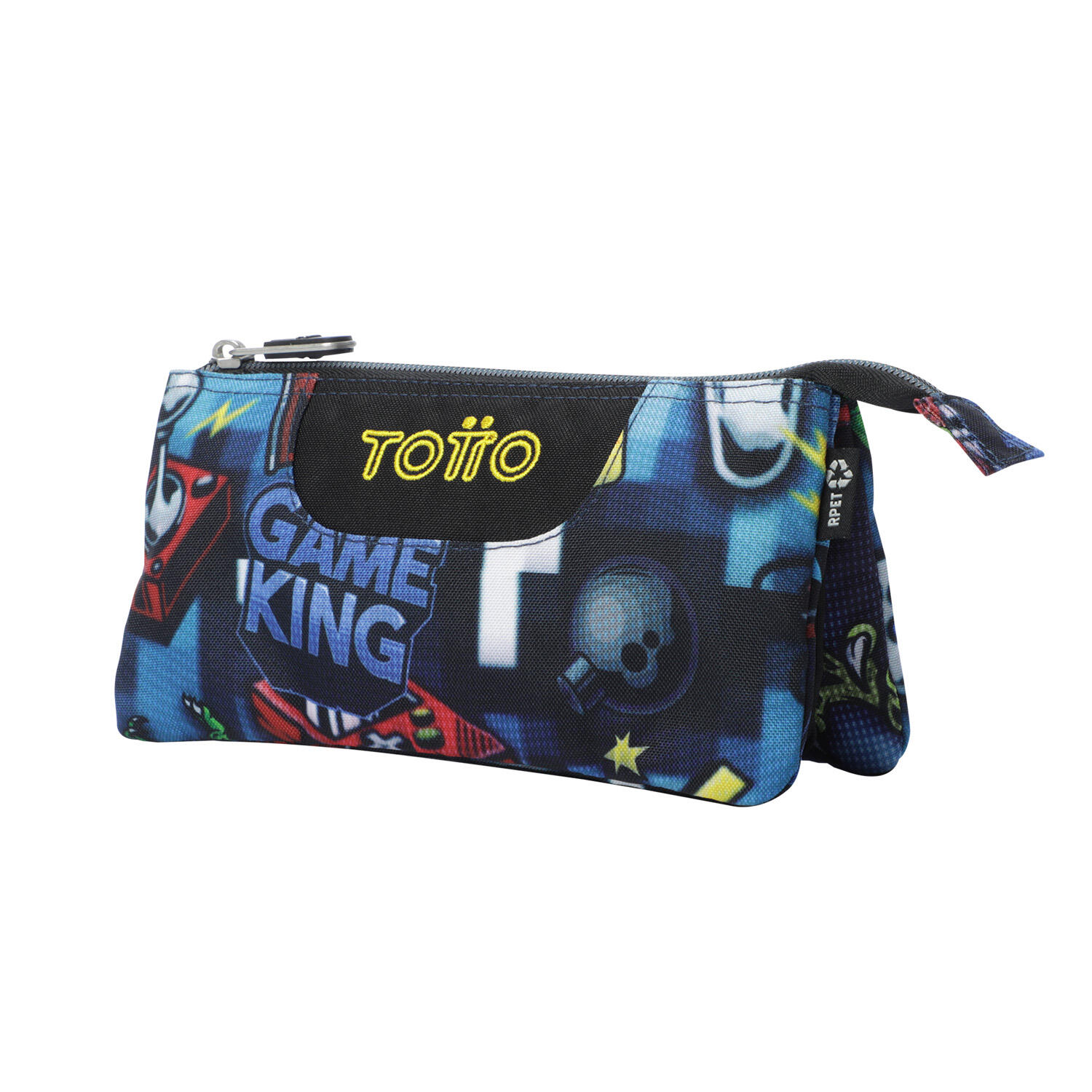Totto Estuche escolar Tablero Gamertag Poliéster 22 x 11 x 3.5 cm 2/4