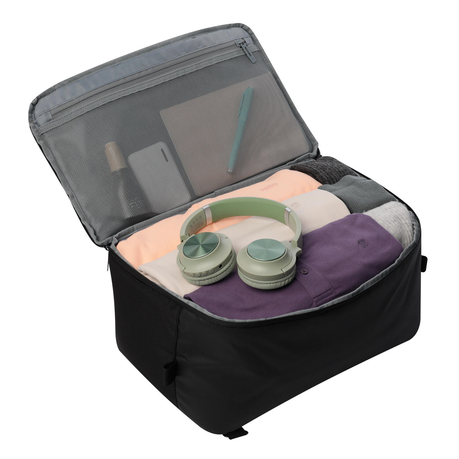 Totto Bolsa viaje 2 en 1 Underseat Negro Poliéster 40 x 25.5 x 20.5 cm 5/5