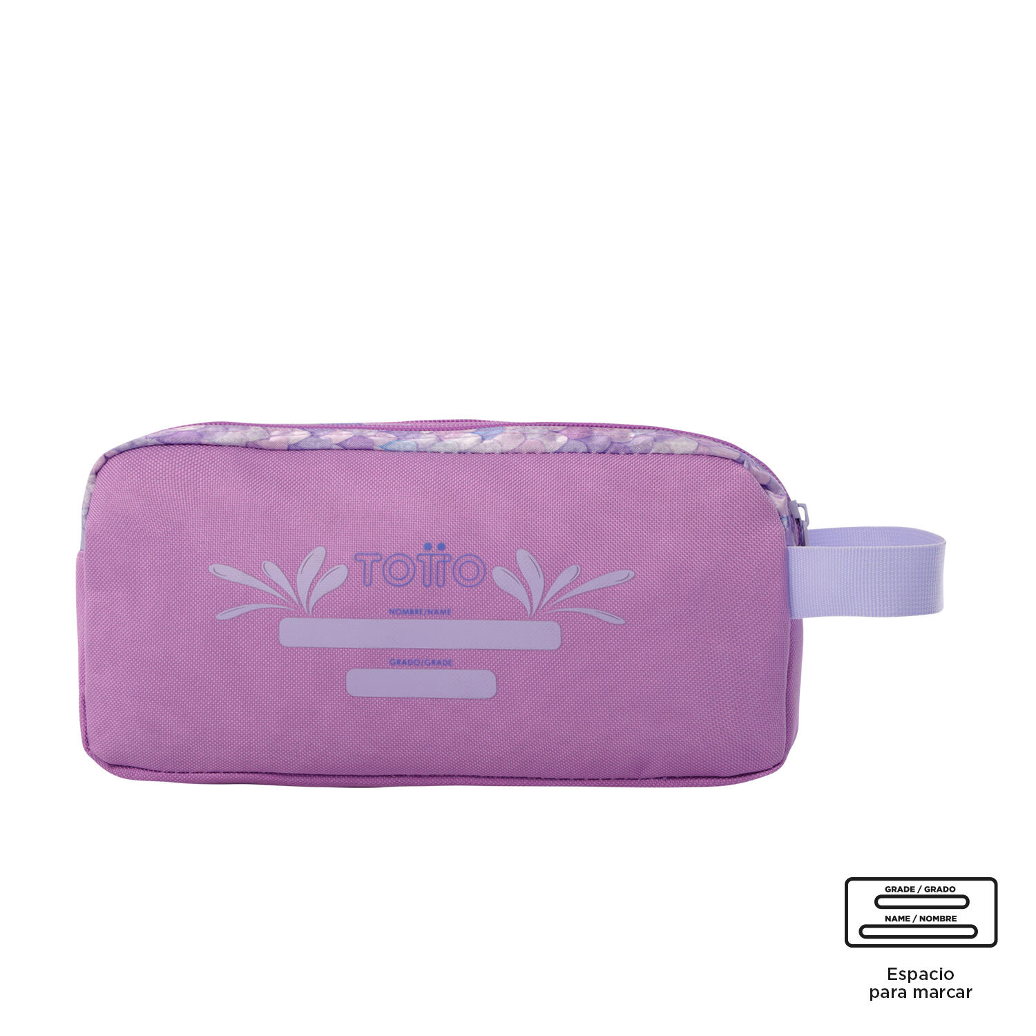 Totto Estuche infantil Sireny Rosa Poliéster 23 x 12 x 9 cm 4/4