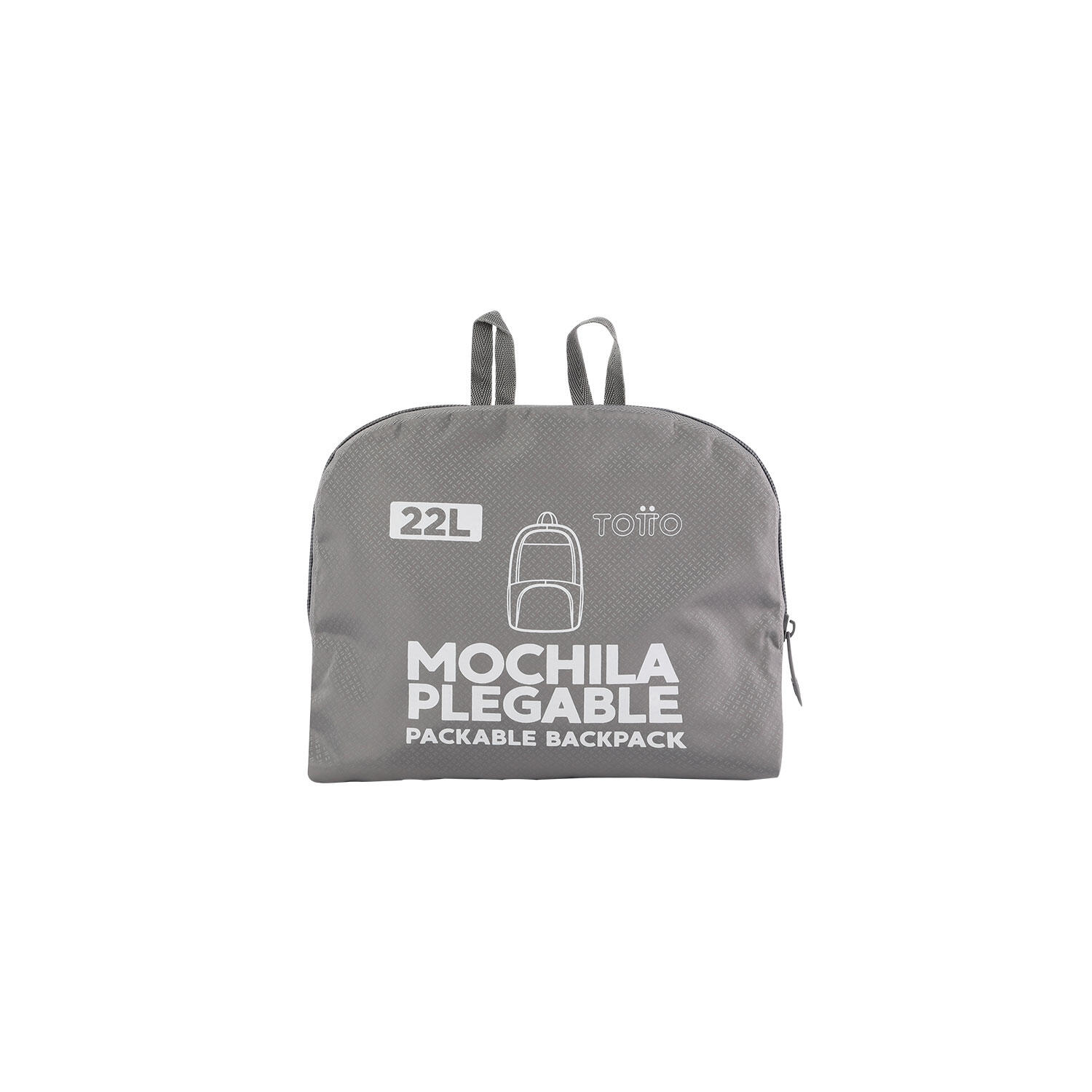 Totto Mochila plegable Syncro Titanium Poliéster 31.5 x 47 x 15 cm 2/5