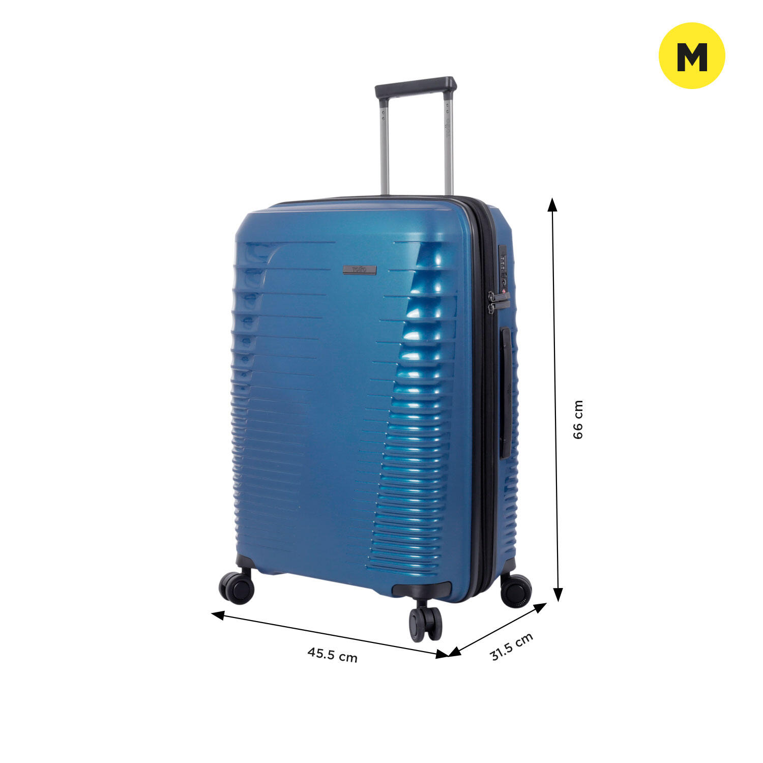 Totto Maleta mediana Traveler Poseidon Polipropileno 45.5 x 66 x 31.5 cm 2/5