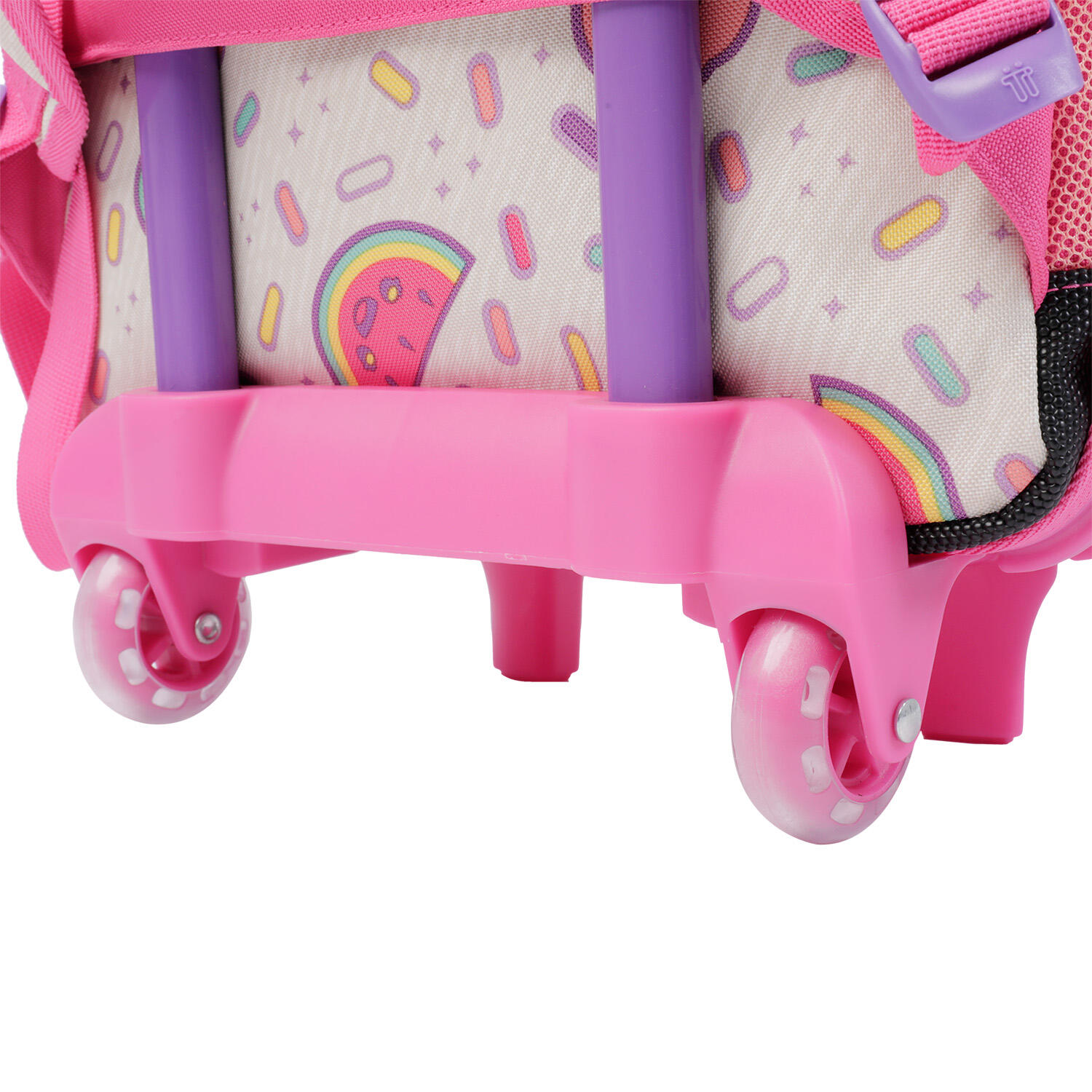 Totto Mochila infantil ruedas Ice Fruit Rosa Poliéster 28.5 x 41 x 12.5 cm 5/5