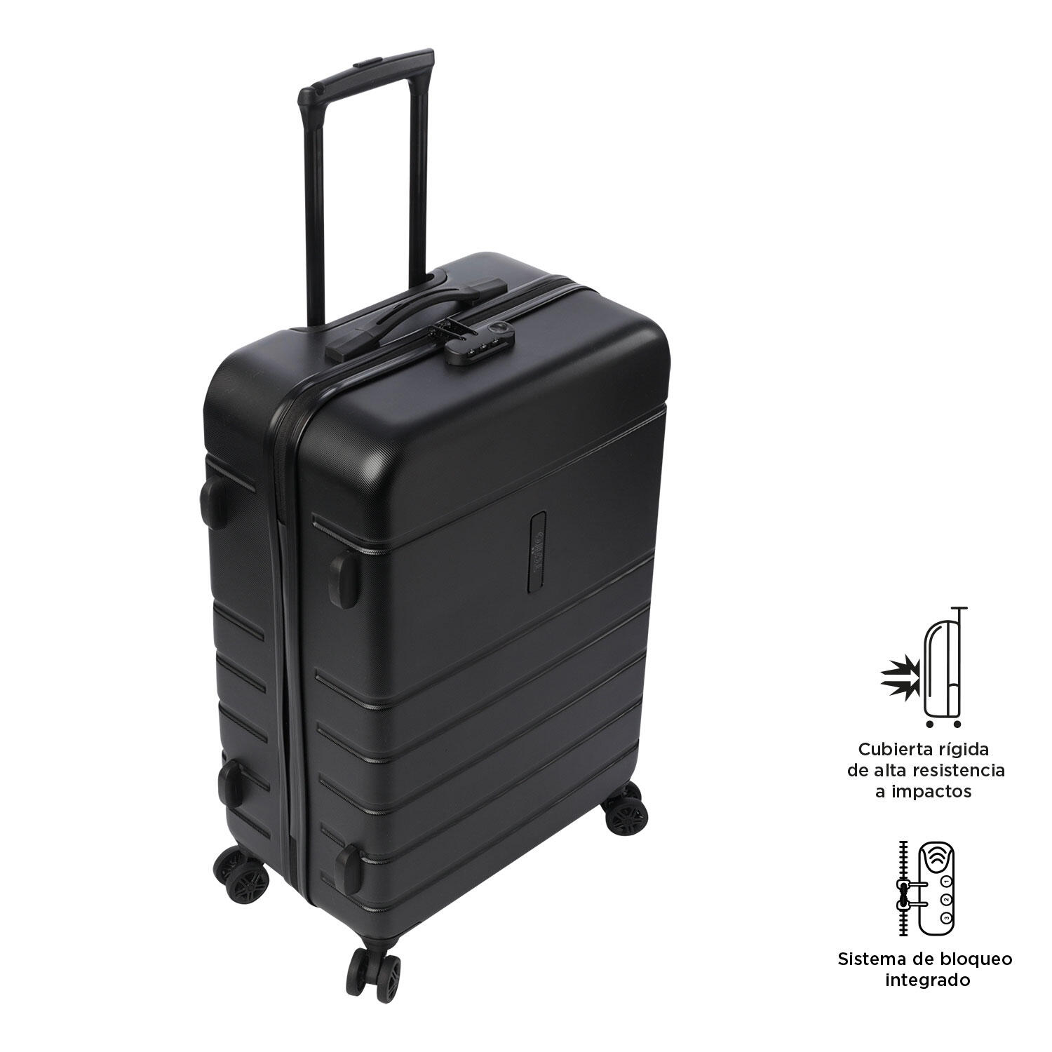 Totto Maleta mediana Prop M Negro Poliéster 45.8 x 68.2 x 26 cm 5/5