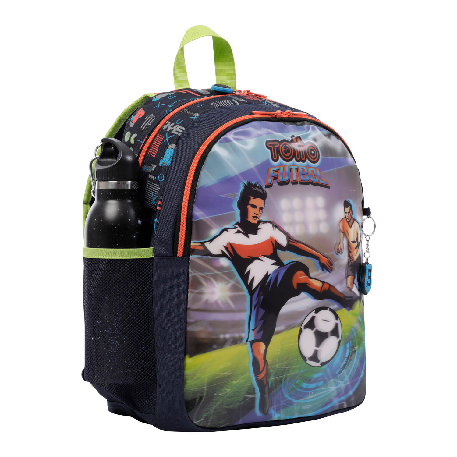 Totto Mochila escolar Digital Game Digital Game Poliéster 29 x 40.5 x 11 cm 4/5