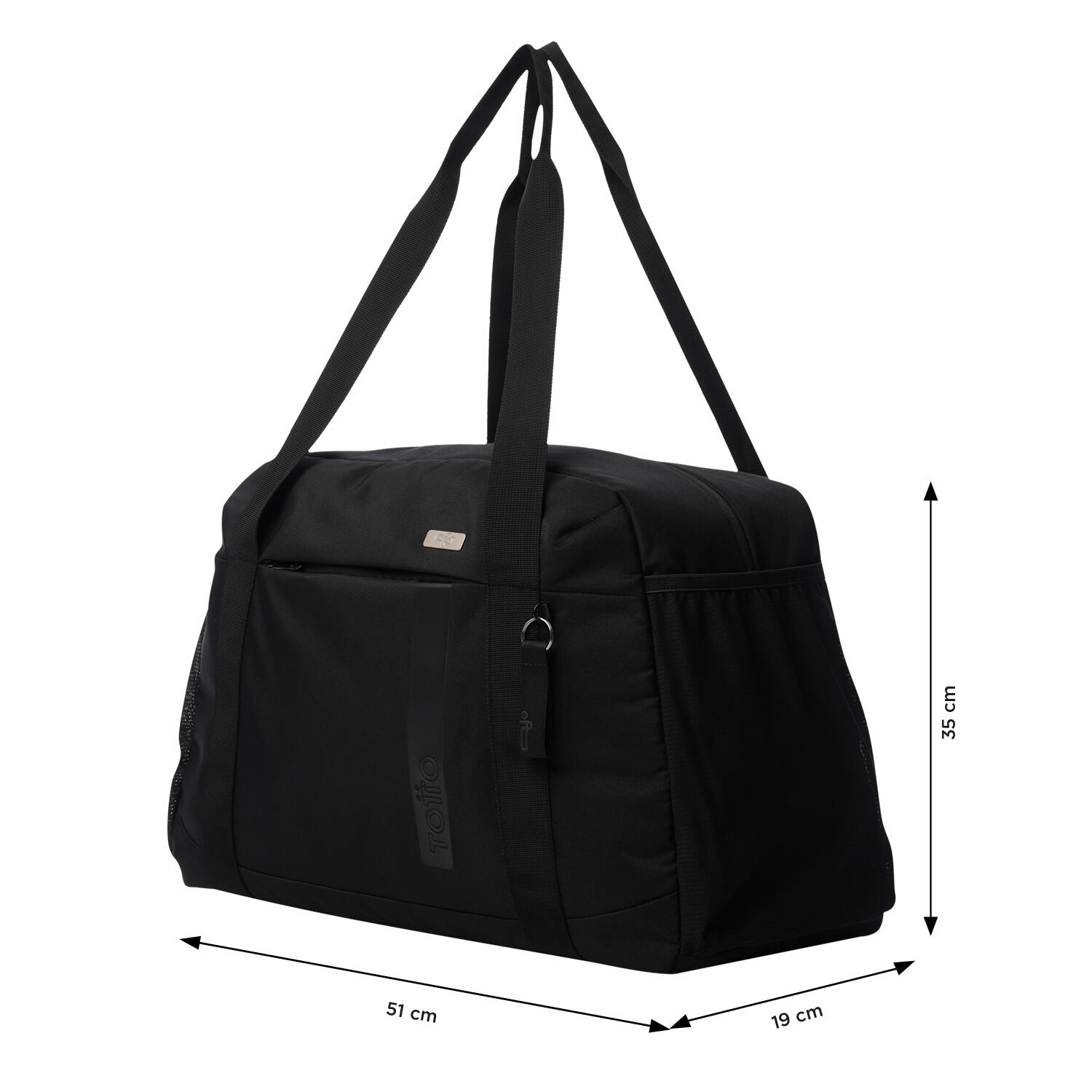 Totto Bolsa viaje Elan Negro Poliéster 51 x 35 x 19 cm 3/5