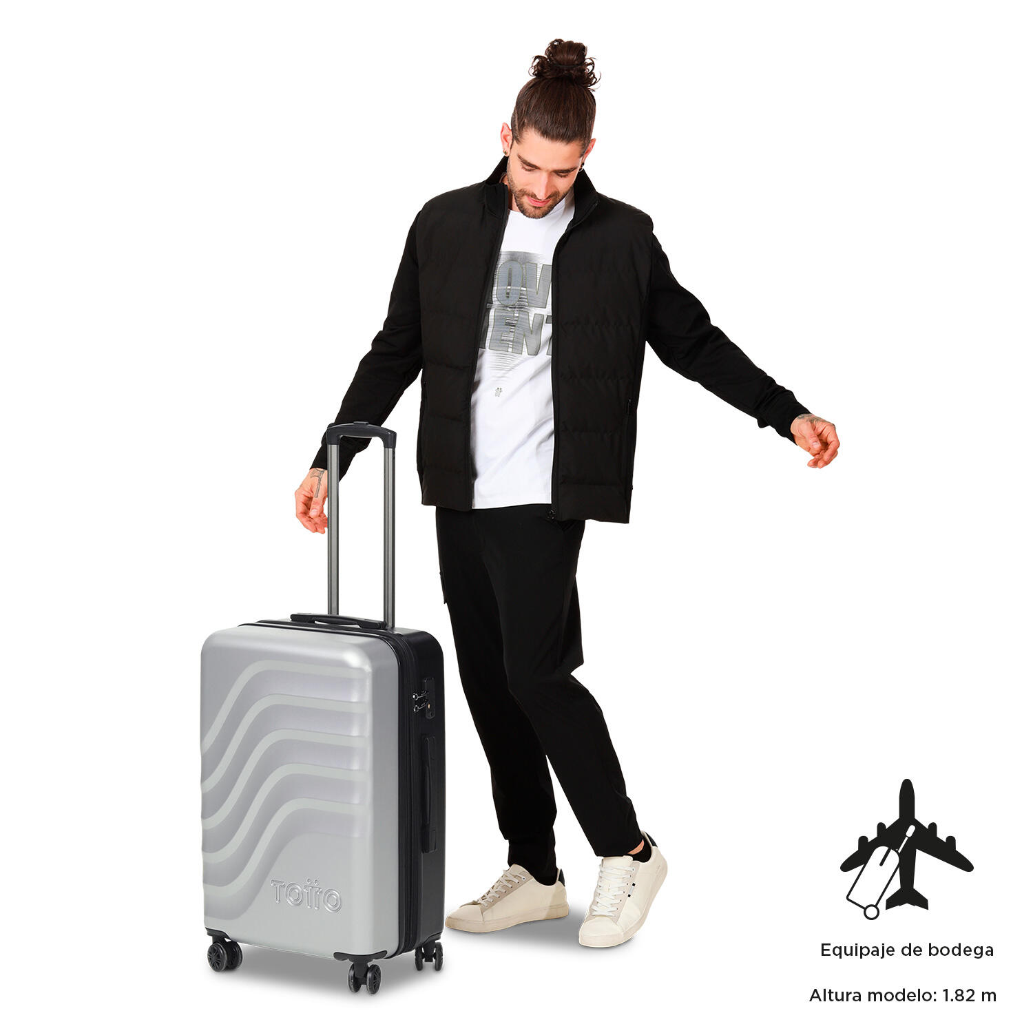 Totto Maleta mediana Bazy+ Expandible Alloy Policarbonato 43.5 x 69 x 26 cm 2/5
