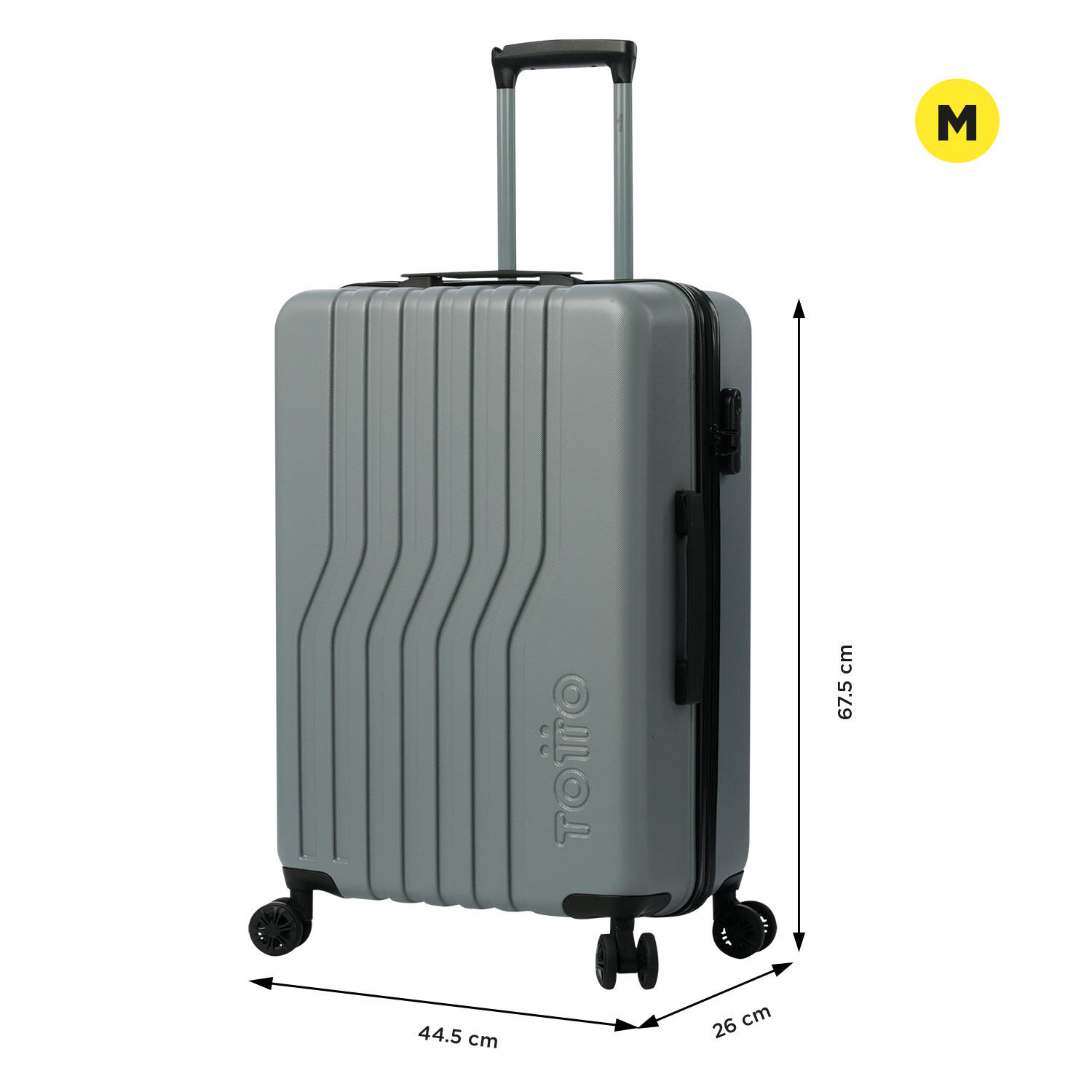 Totto Maleta mediana Nomad Monument Acrilonitrilo 44.5 x 67.5 x 26 cm 3/5