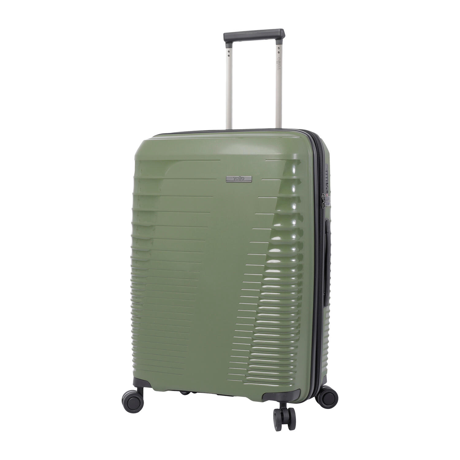 Totto Maleta mediana Traveler Verde Polipropileno 45.5 x 66 x 31.5 cm 2/5