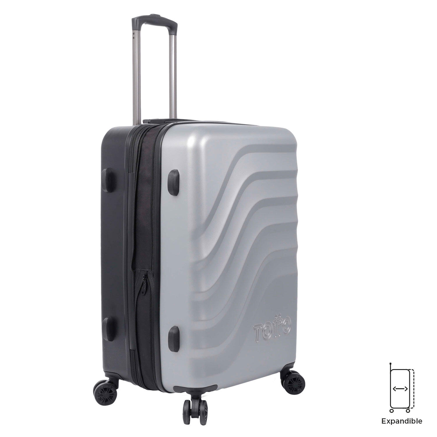Totto Maleta mediana Bazy+ Expandible Alloy Policarbonato 43.5 x 69 x 26 cm 5/5