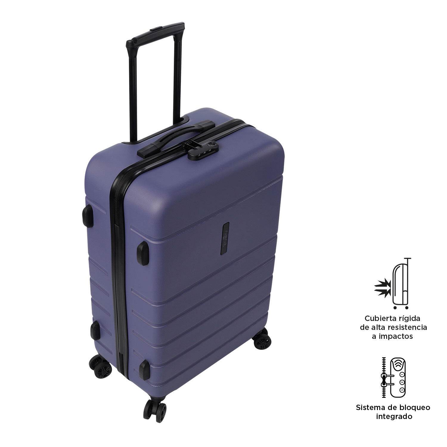 Totto Maleta mediana Prop M Skipper Blue Poliéster 45.8 x 68.2 x 26 cm 5/5