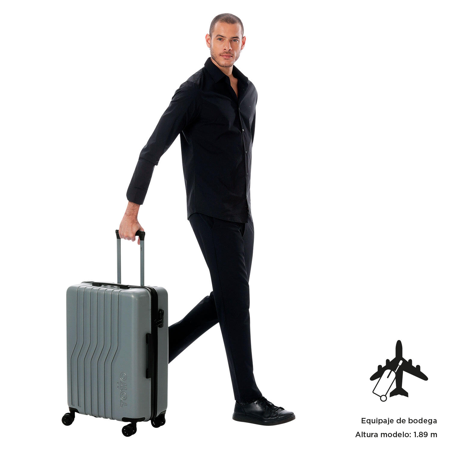 Totto Maleta mediana Nomad Monument Acrilonitrilo 44.5 x 67.5 x 26 cm 2/5