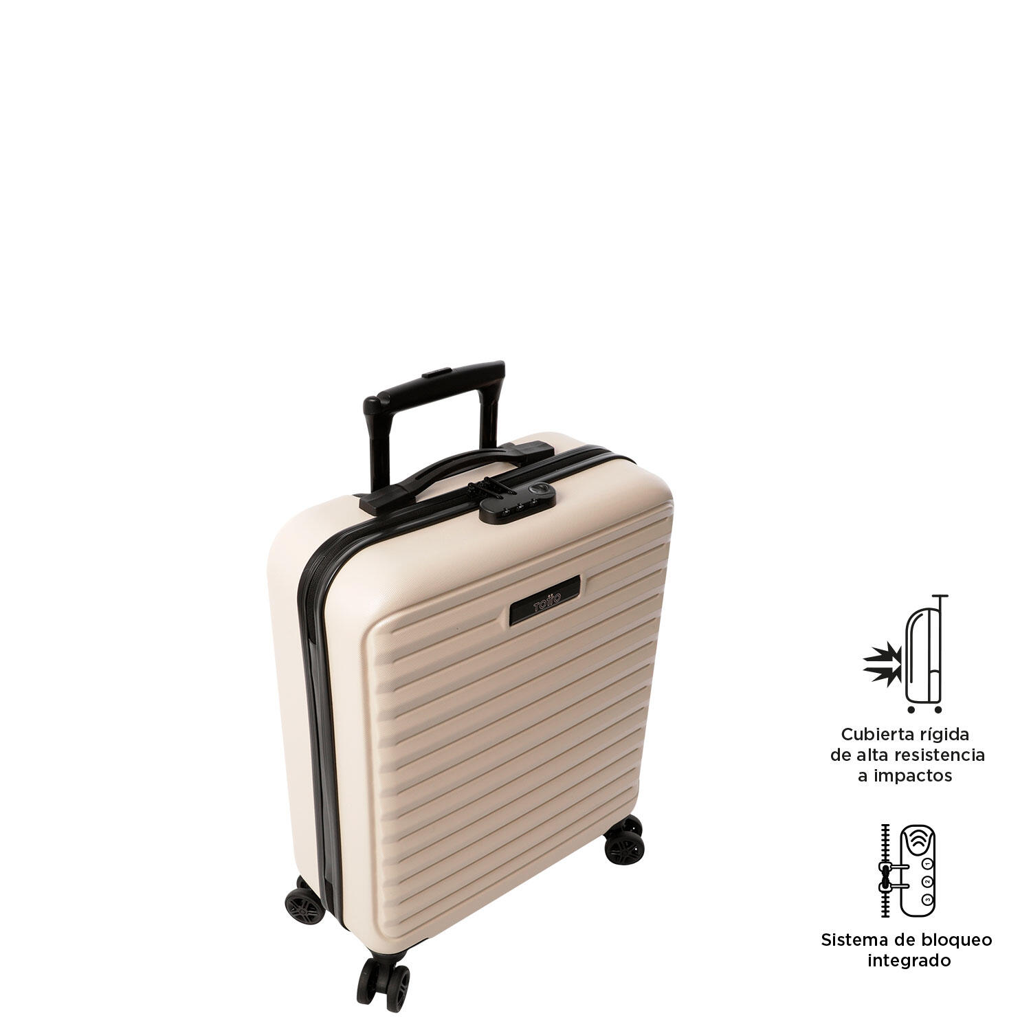 Totto Maleta de cabina Helios Pink Tint Acrilonitrilo 42 x 55 x 20.5 cm 5/5