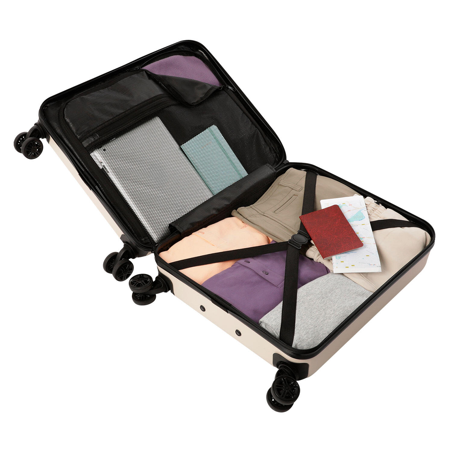 Totto Maleta de cabina Helios Pink Tint Acrilonitrilo 42 x 55 x 20.5 cm 4/5