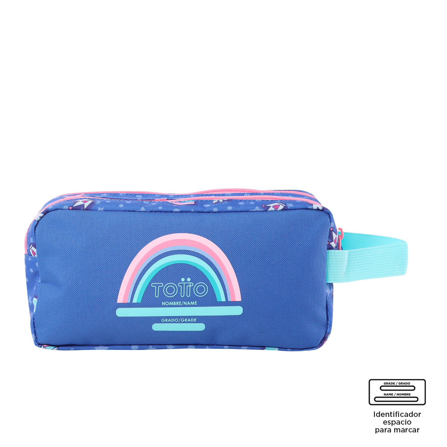 Totto Estuche infantil Uniwildy Morado Poliéster 24 x 12 x 9.5 cm 4/4