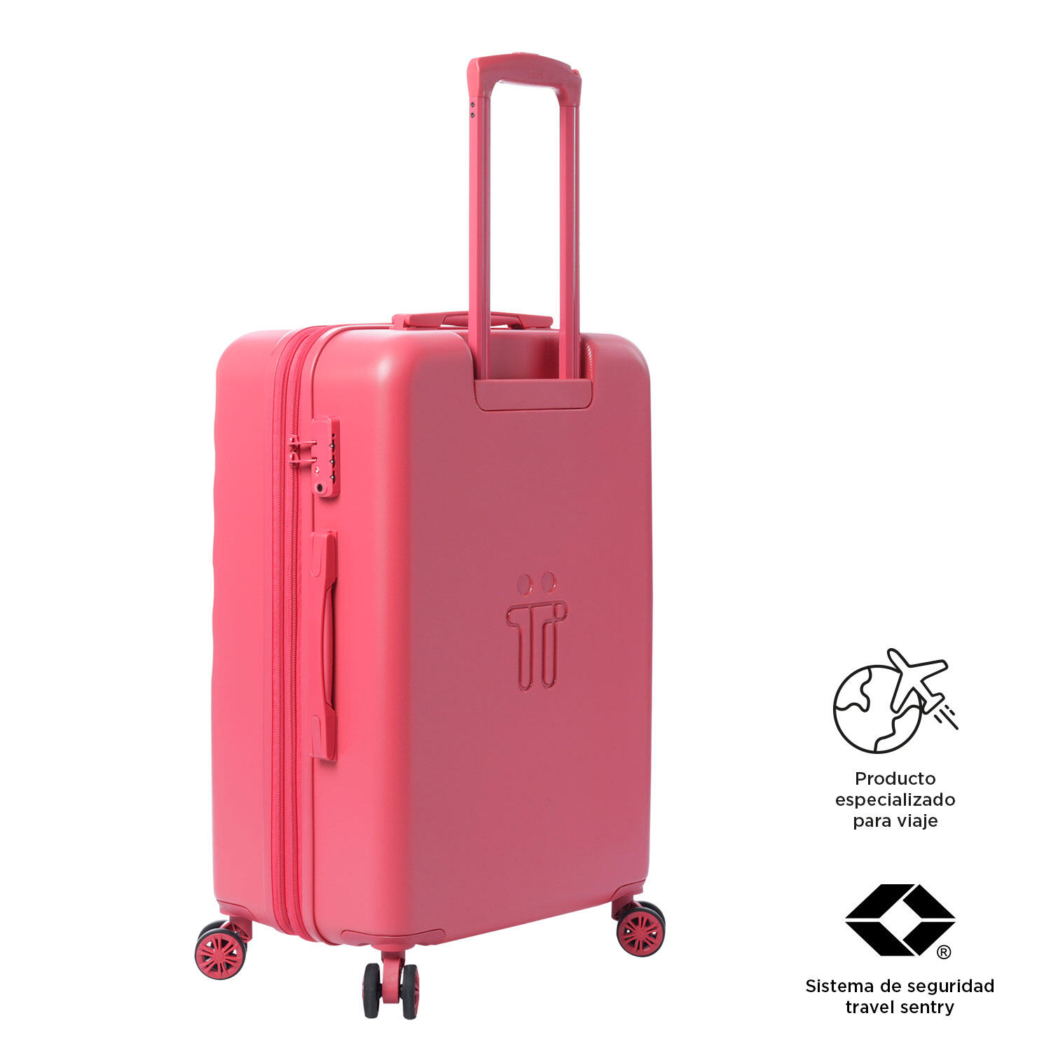 Totto Maleta mediana Bazy+ Expandible Claret Red Policarbonato 43.5 x 69 x 26 c 5/5