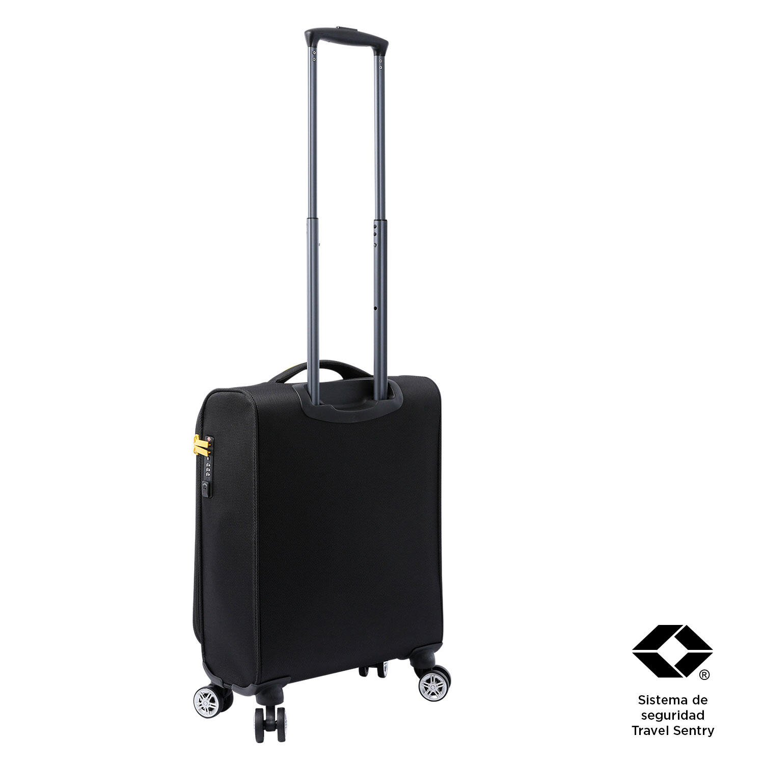 Totto Maleta de cabina Liviana Negro Poliéster 39 x 56 x 20 cm 4/5