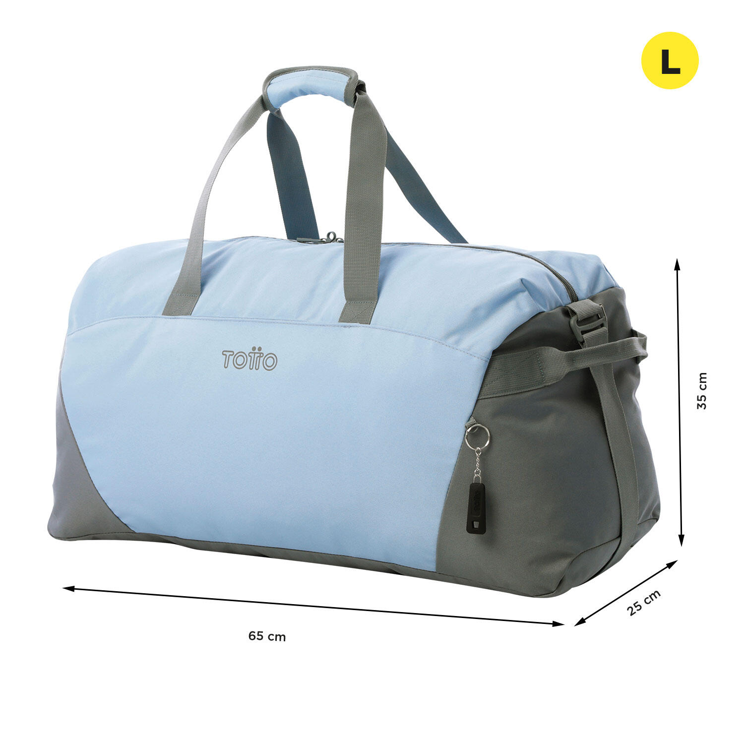 Totto Bolsa deporte Active Pro Angel Falls Poliéster reciclado 65 x 35 x 25 cm 3/5