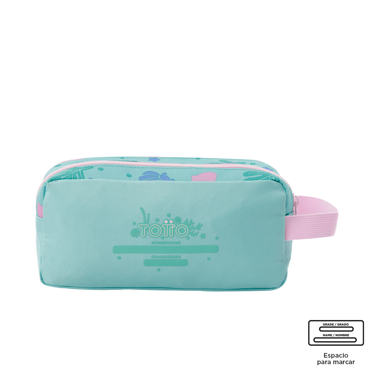 Totto Estuche infantil Reef Friends Azul Poliéster 23 x 12 x 9 cm 4/4