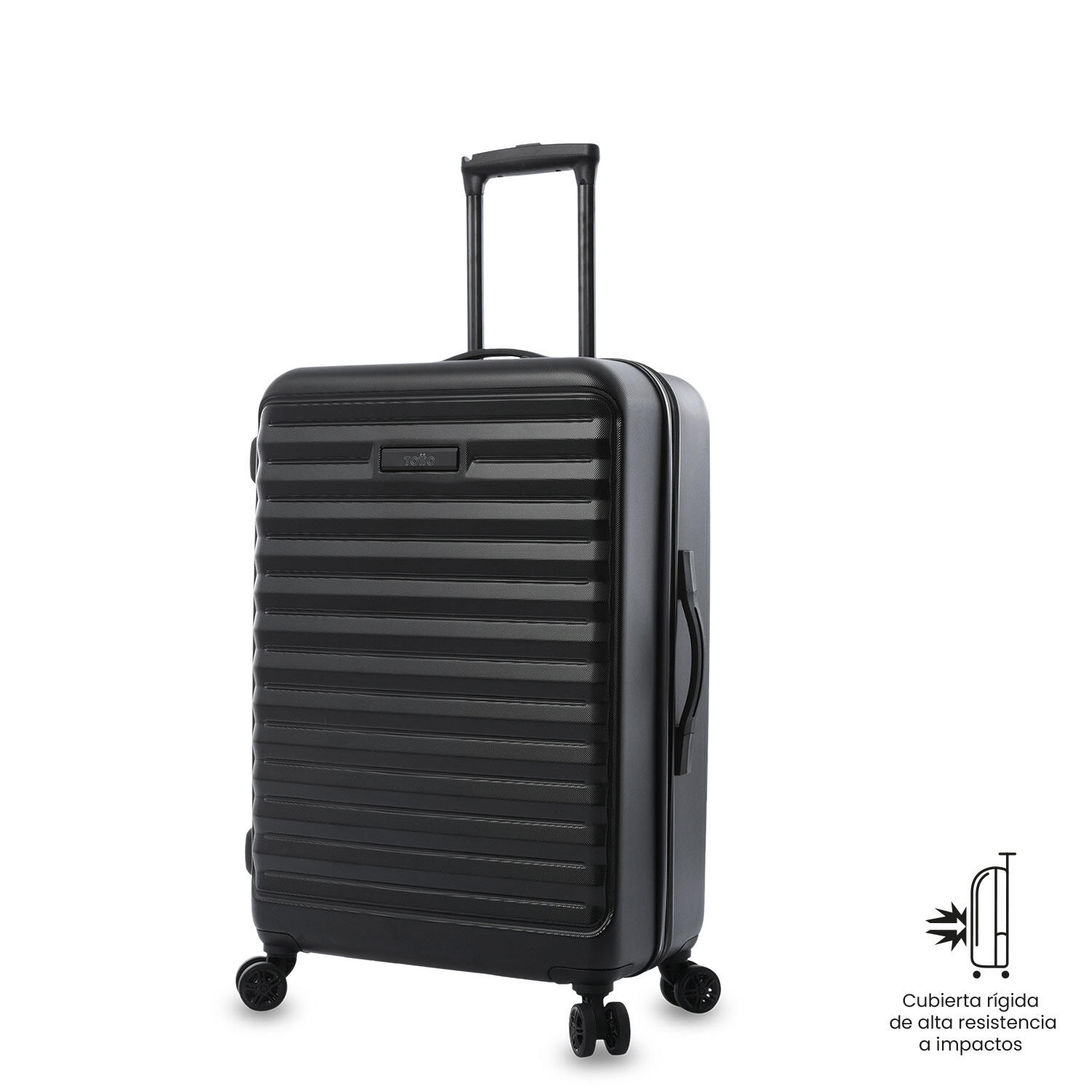 Totto Maleta mediana Helios 2.0 Negro Policarbonato 45.8 x68.2 x 26 cm 5/5