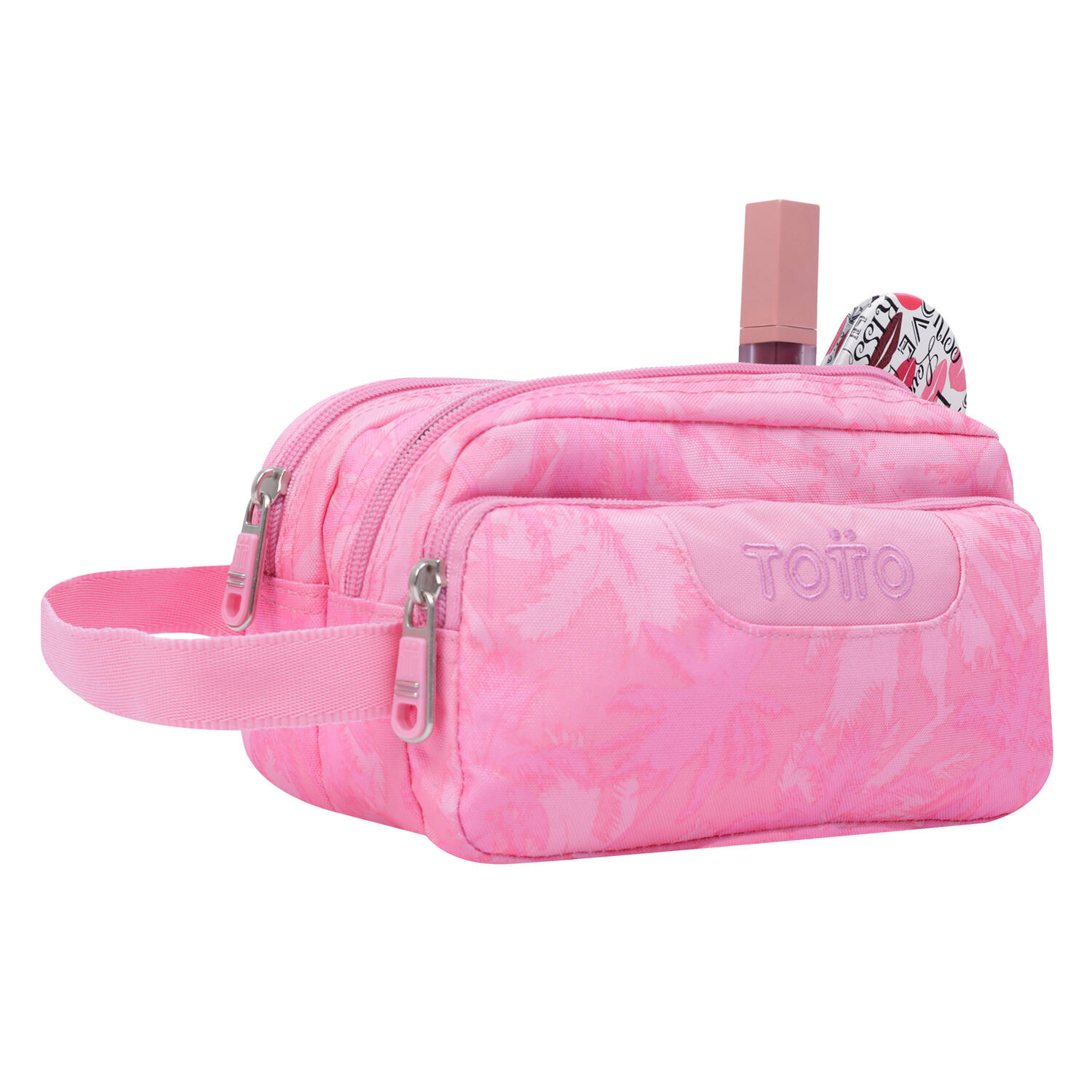 Totto Estuche escolar Agapec Palmeras rosas Poliéster 23 x11.5 x10.5 cm 4/4