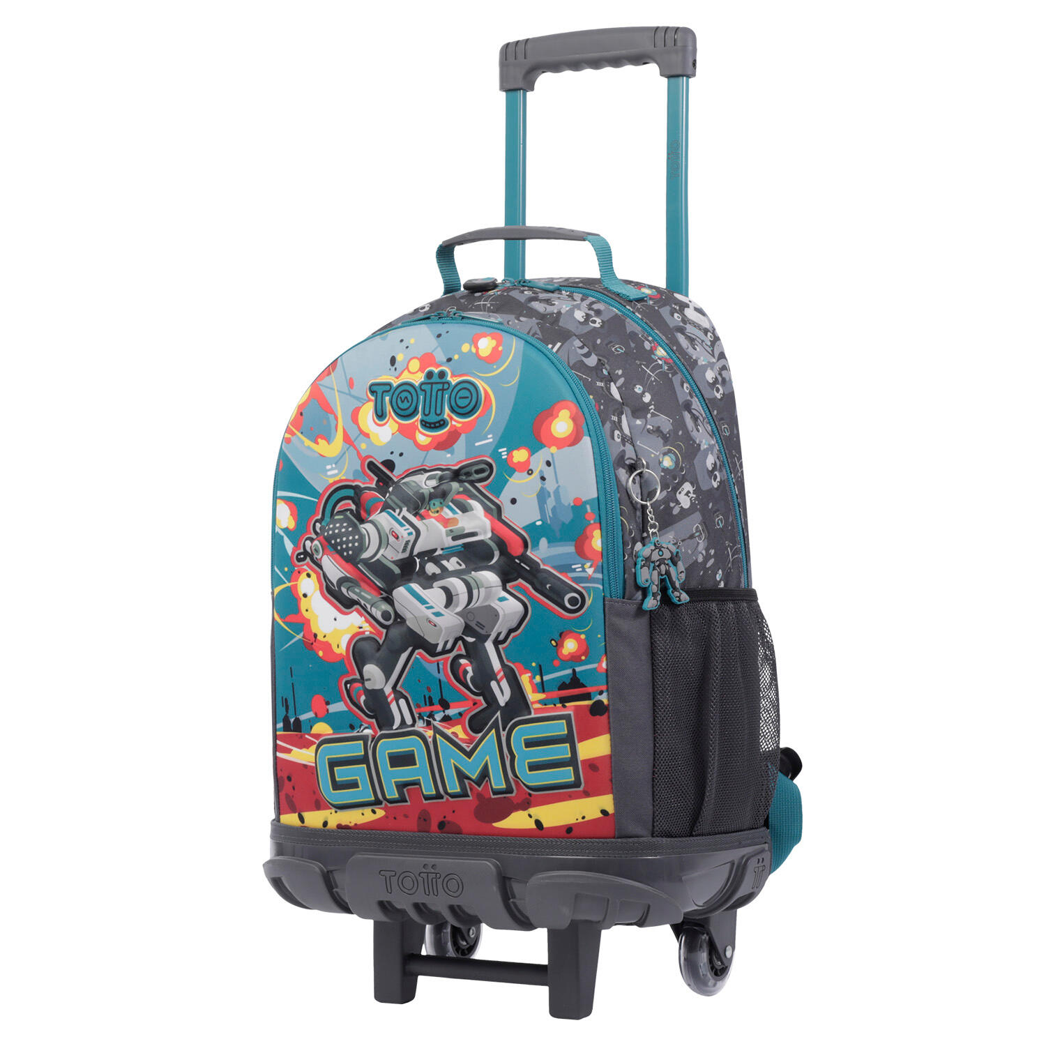 Totto Mochila infantil ruedas  Infinity Poliéster 33 x 48 x 36 cm 2/5