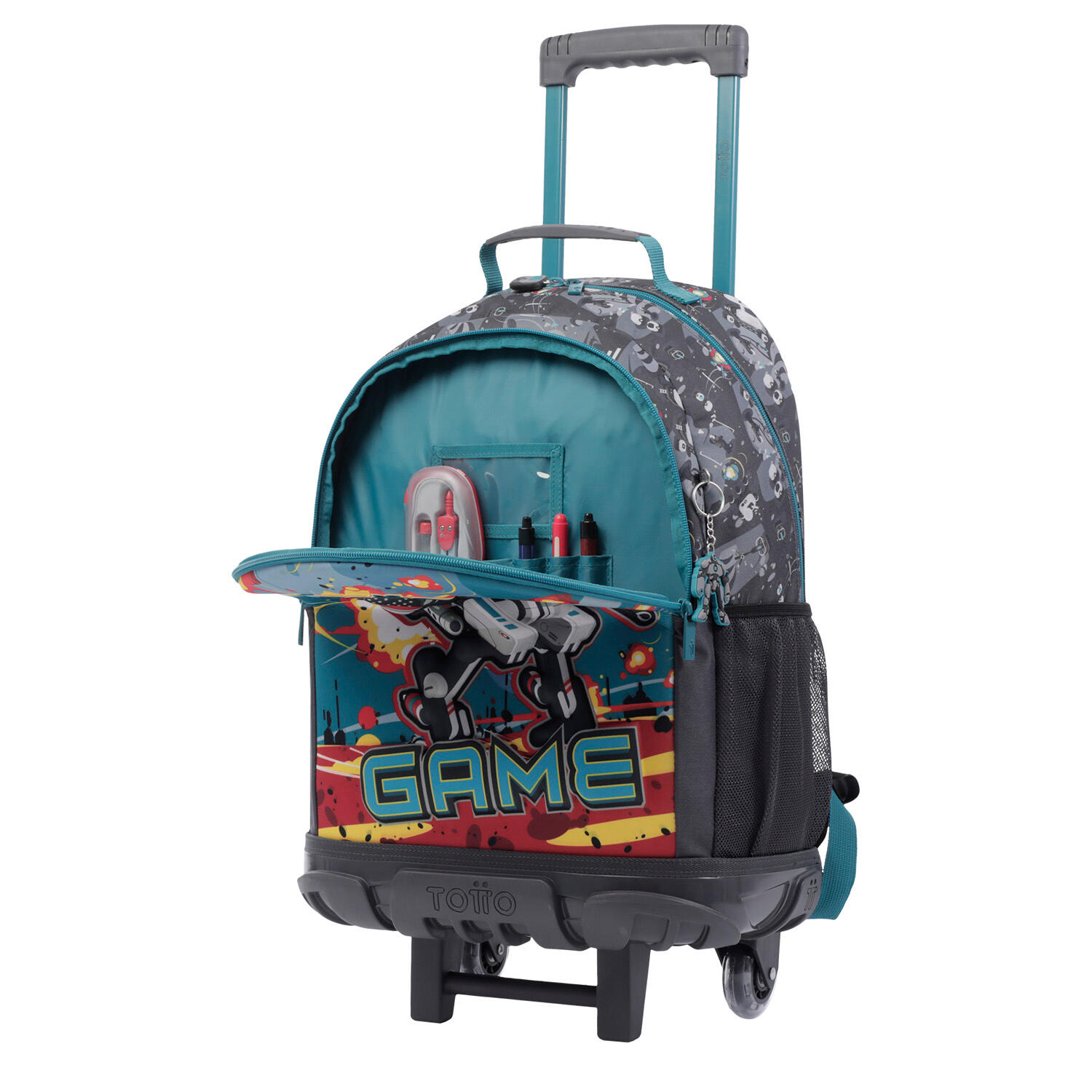 Totto Mochila infantil ruedas  Infinity Poliéster 33 x 48 x 36 cm 5/5