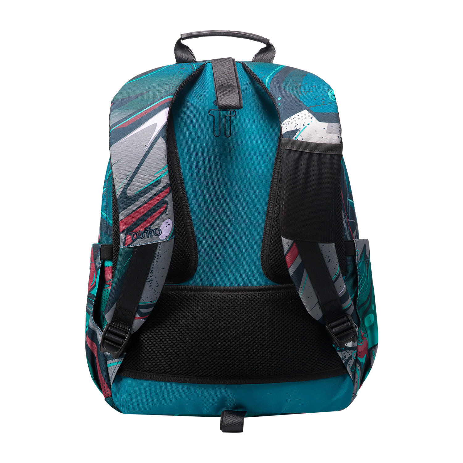 Totto Mochila escolar Acuareles Lienzo Poliéster 33 x44 x14 cm 3/5