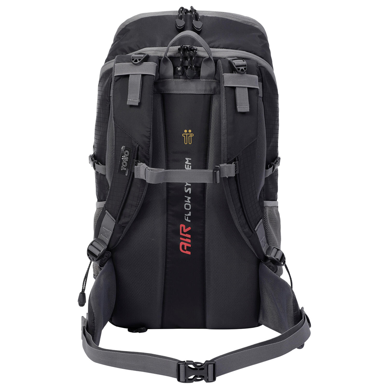 Totto Mochila viaje Denali Negro Poliamida 31 x 51 x 15.5 cm 3/5