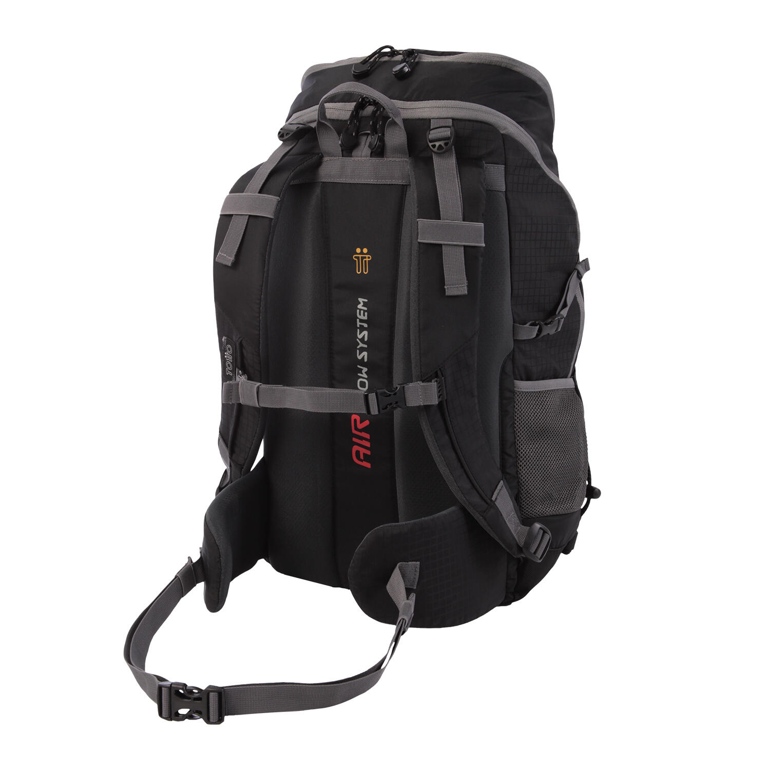 Totto Mochila viaje Denali Negro Poliamida 31 x 51 x 15.5 cm 5/5