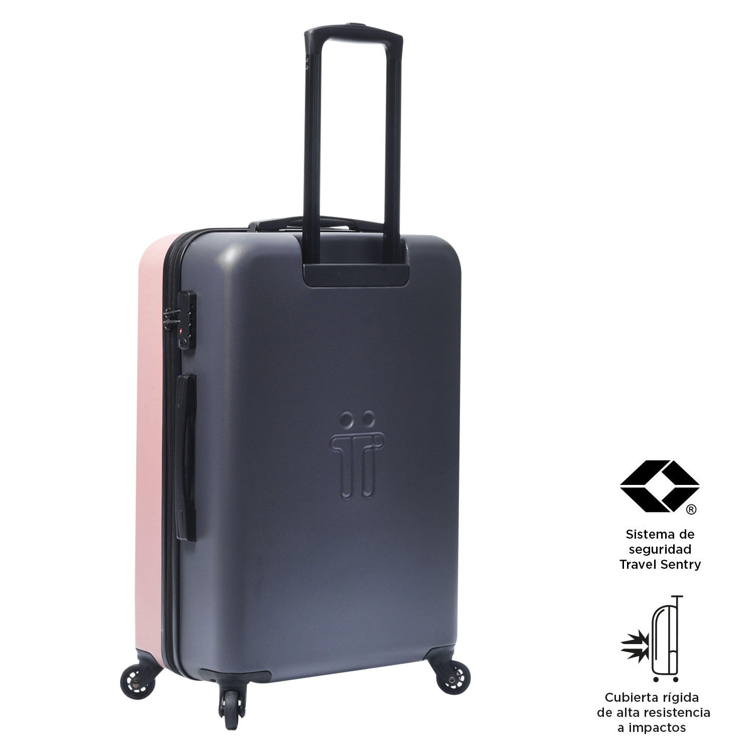 Totto Maleta mediana Bazy Peachskin Poliéster 46 x68 x26 cm 4/5