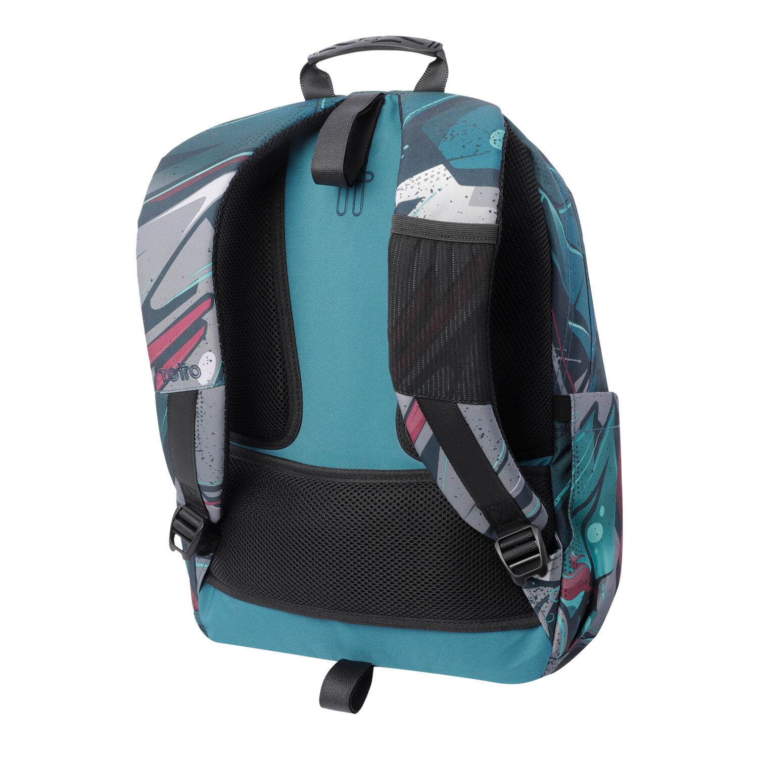 Totto Mochila escolar Acuareles Lienzo Poliéster 33 x44 x14 cm 4/5