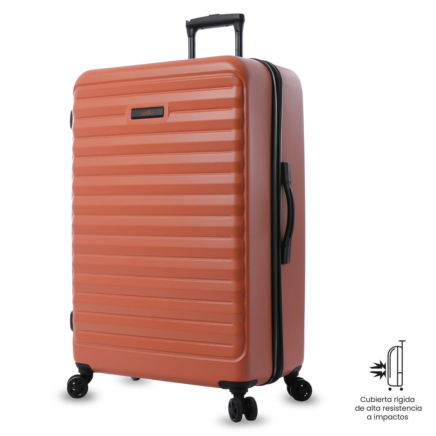 Totto Maleta grande Helios 2.0 Naranja Policarbonato 52 x78.8 x 30 cm 5/5