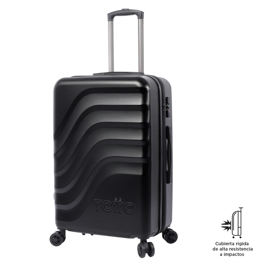 Totto Maleta mediana Bazy+ Expandible Negro Policarbonato 43.5 x 69 x 26 cm 5/5
