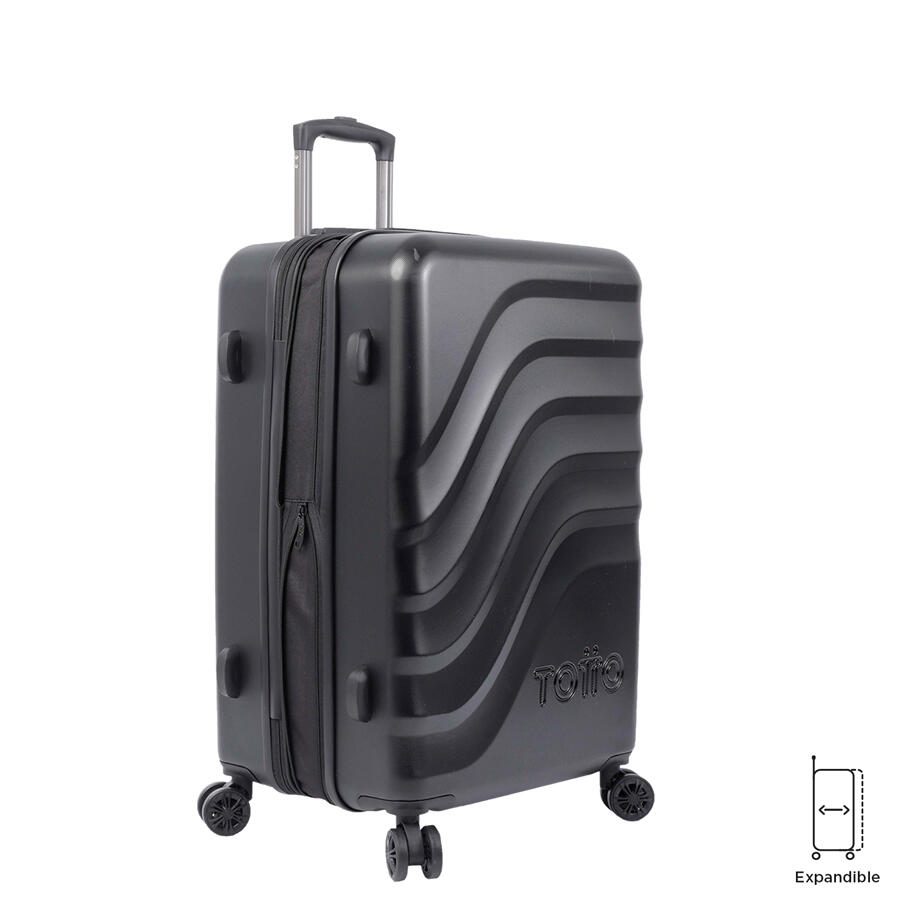 Totto Maleta mediana Bazy+ Expandible Negro Policarbonato 43.5 x 69 x 26 cm 4/5