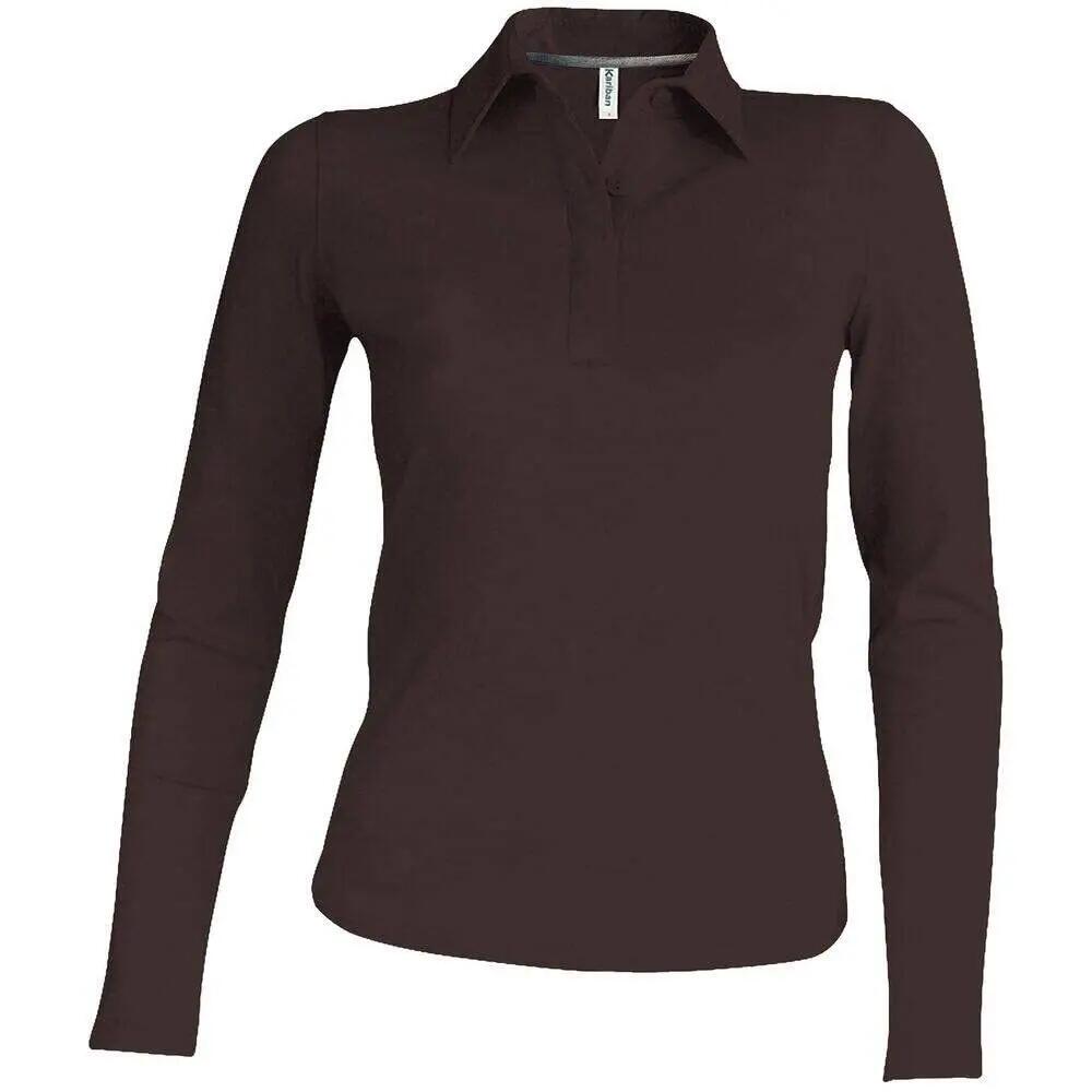 Polo donna maniche lunghe Kariban 2/7