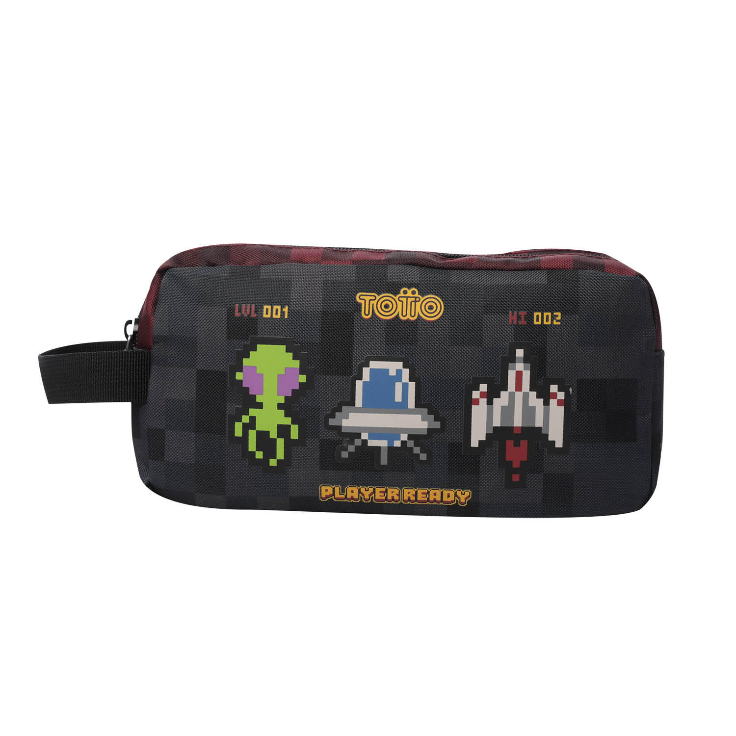 Totto Estuche infantil Digibot Rojo Poliéster 23 x 12 x 9 cm 1/4