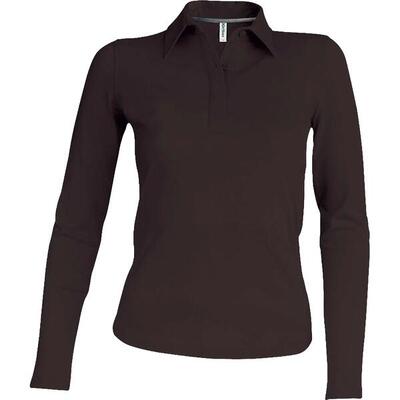 Polo donna maniche lunghe Kariban
