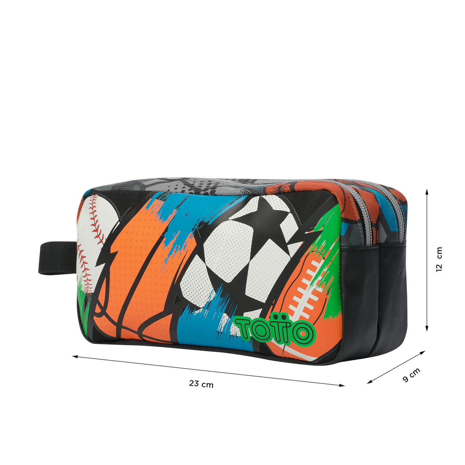 Totto Estuche infantil Multisport Multicolor Poliéster 23 x 12 x 9 cm 2/4