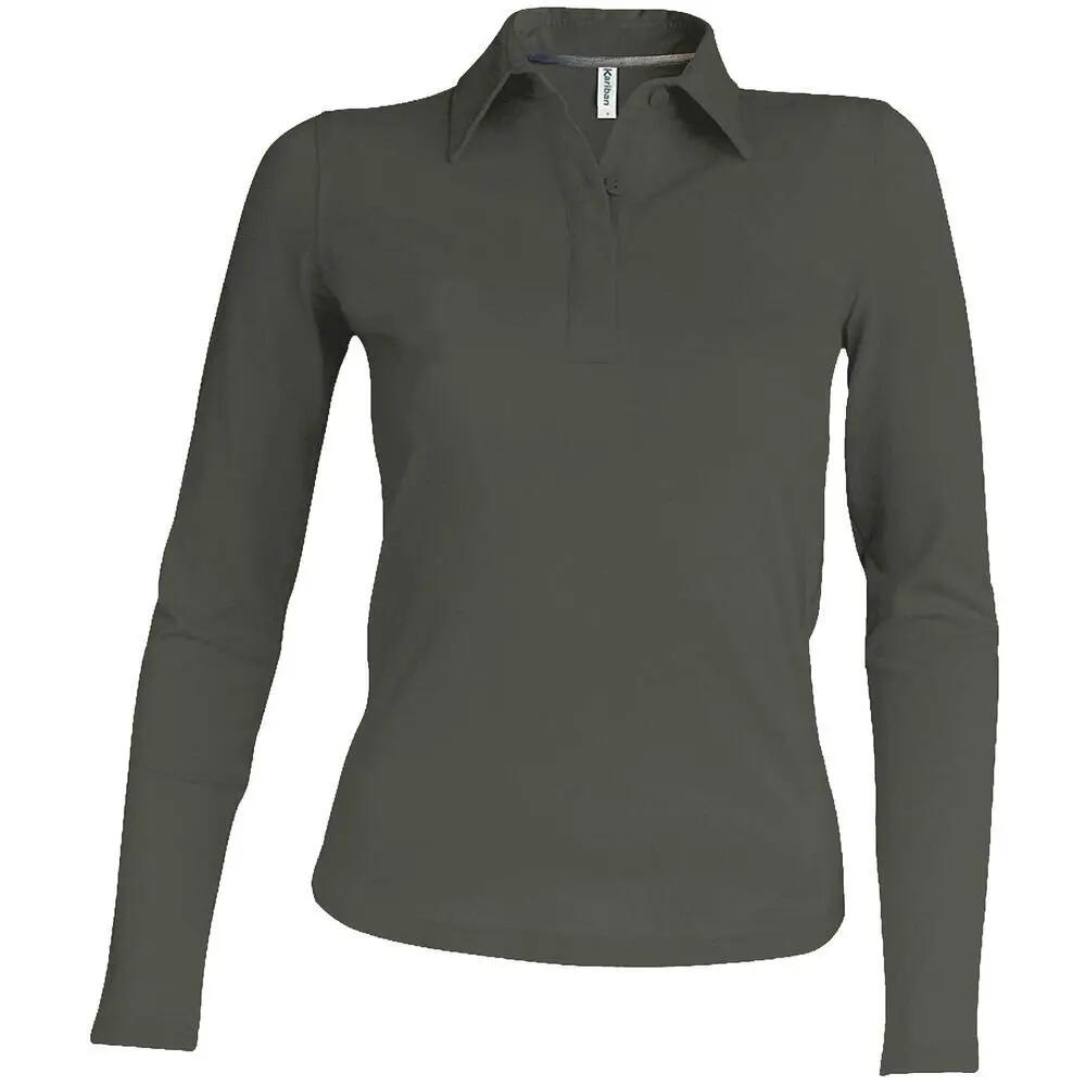 Polo donna maniche lunghe Kariban 2/7