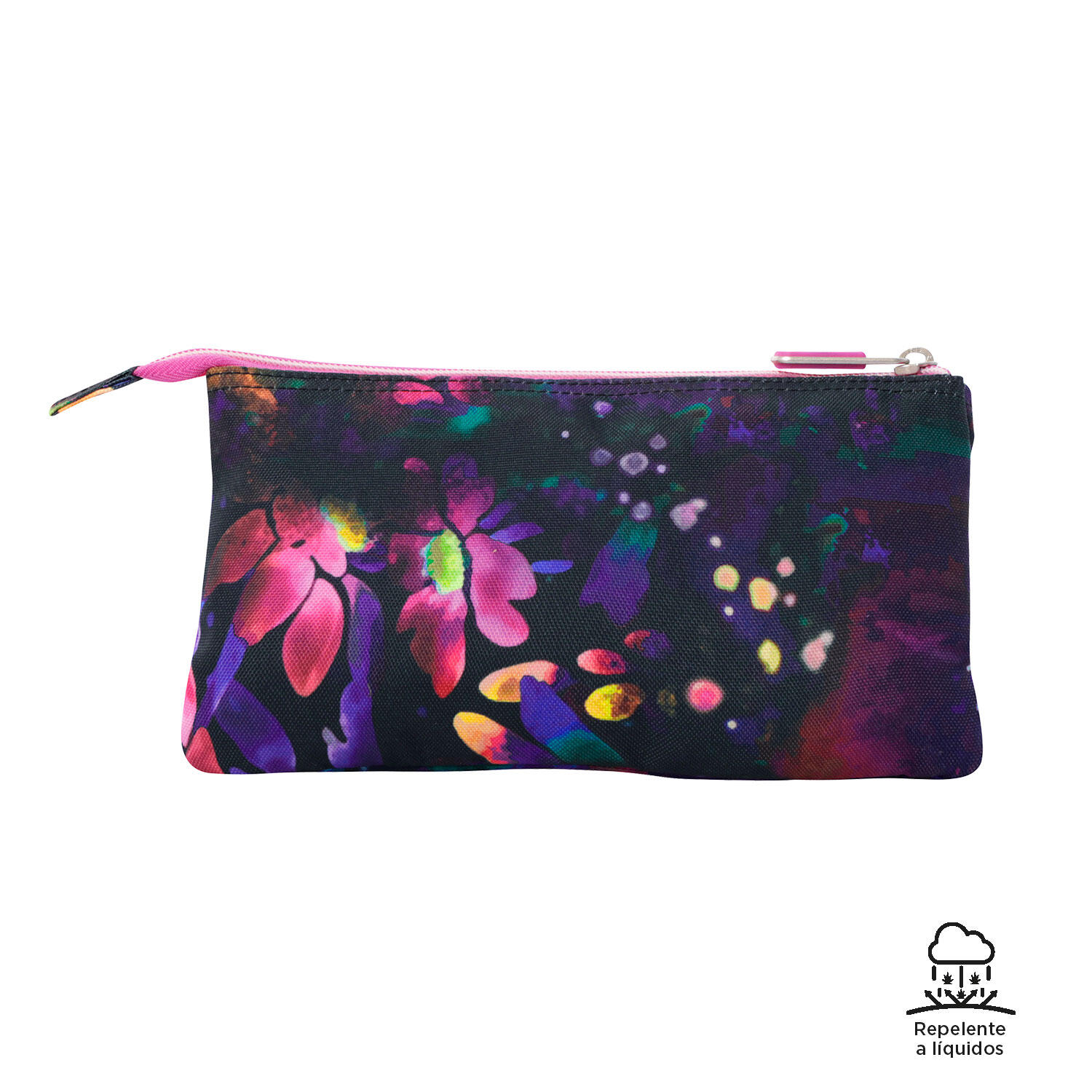 Totto Estuche escolar Tablero Flower Galaxy Poliéster reciclado 22 x 11 x 3.5 c 4/4