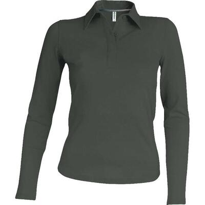 Polo donna maniche lunghe Kariban