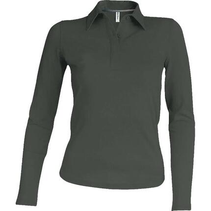 Polo femme manches longues Kariban